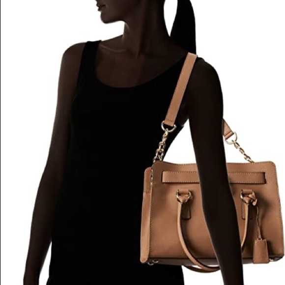 Michael Kors Hamilton Saffiano Leather Satchel - Picture 15 of 15